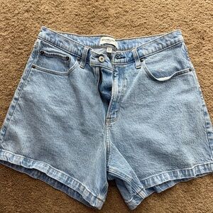 Abercrombie & Fitch Light Blue Denim Shorts